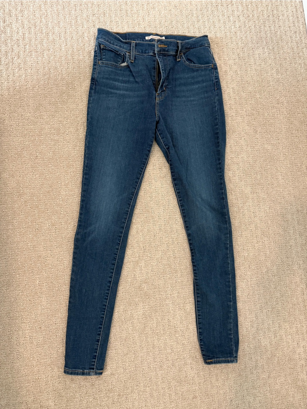 Women's Levi’s Dark Blue High Rise Skinny Jeans